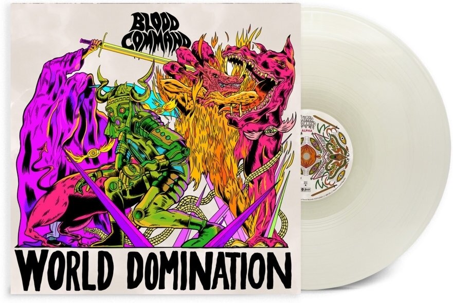 Blood Command - World Domination 2024 Reissue, Glow In The Dark Vinyl, LP