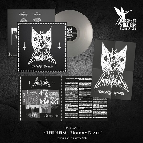 Nifelheim - Unholy Death Silver Vinyl, LP