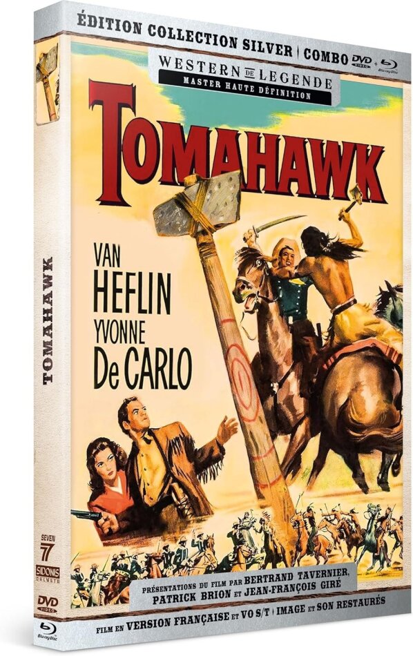 Tomahawk (1951) Édition Collection Silver, Western de Légende, Blu-ray + DVD