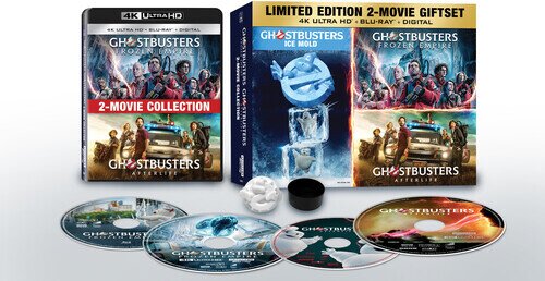 Ghostbusters: Frozen Empire (2024) / Ghostbusters: Afterlife (2021) - 2-Movie Collection Gift Set, Limited Edition, 2 4K Ultra HDs + 2 Blu-rays