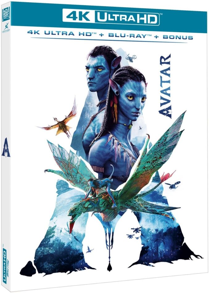 Avatar (2009) Nouvelle Edition, Version Remasterisée, 4K Ultra HD + 2 Blu-ray