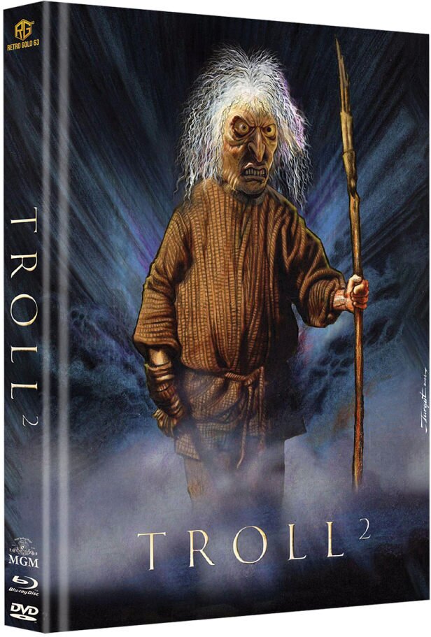 Troll 2 (1990) Cover B, Limited Edition, Mediabook, Blu-ray + DVD