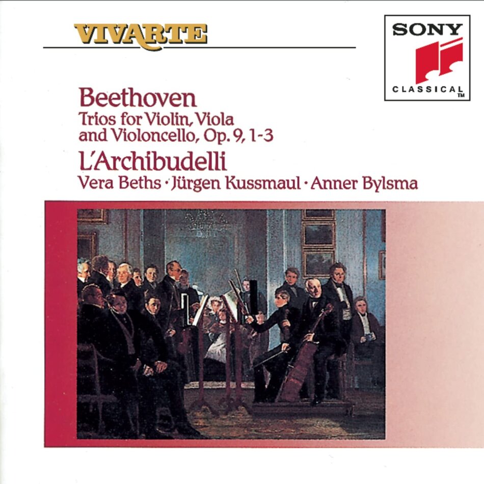 L'Archibudelli & Ludwig van Beethoven (1770-1827) - Trios For Violin,Viola,& Violoncello Vivarte