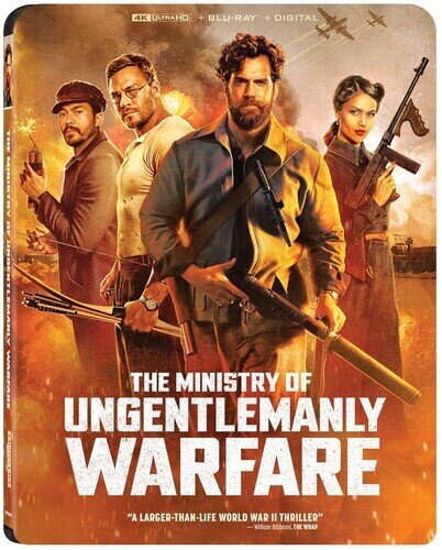 The Ministry of Ungentlemanly Warfare (2024) 4K Ultra HD + Blu-ray