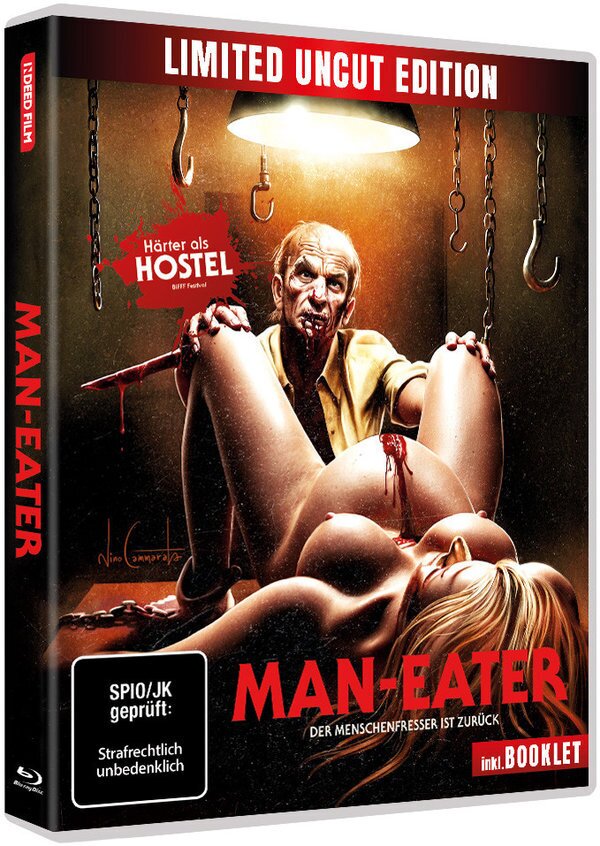 Man-Eater - Der Menschenfresser ist zurück (2022) Cover A, Edizione Limitata, Uncut