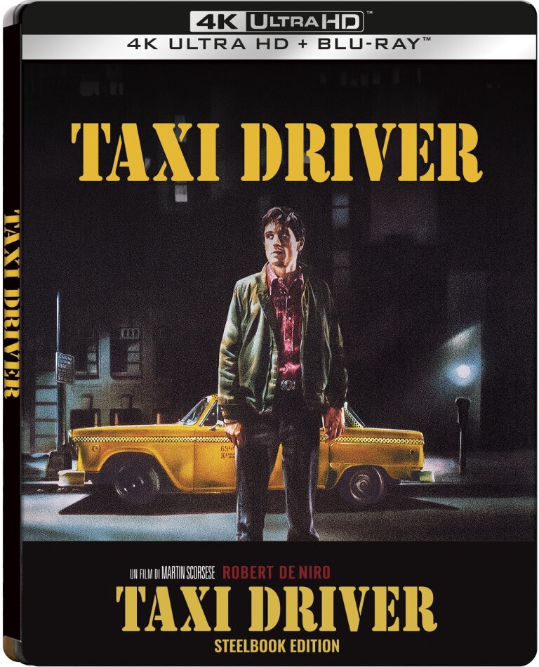 Taxi Driver (1976) Édition Limitée, Steelbook, 4K Ultra HD + Blu-ray