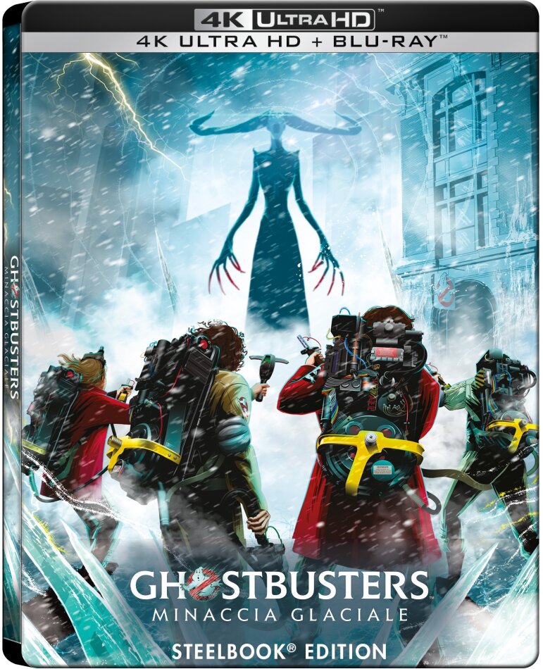 Ghostbusters: Minaccia glaciale (2024) Cover 2, Limited Edition, Steelbook, 4K Ultra HD + Blu-ray
