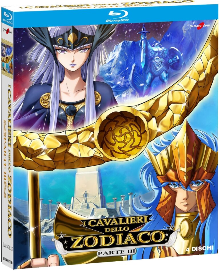 I Cavalieri Dello Zodiaco - La Serie: Parte 3 4 Blu-rays