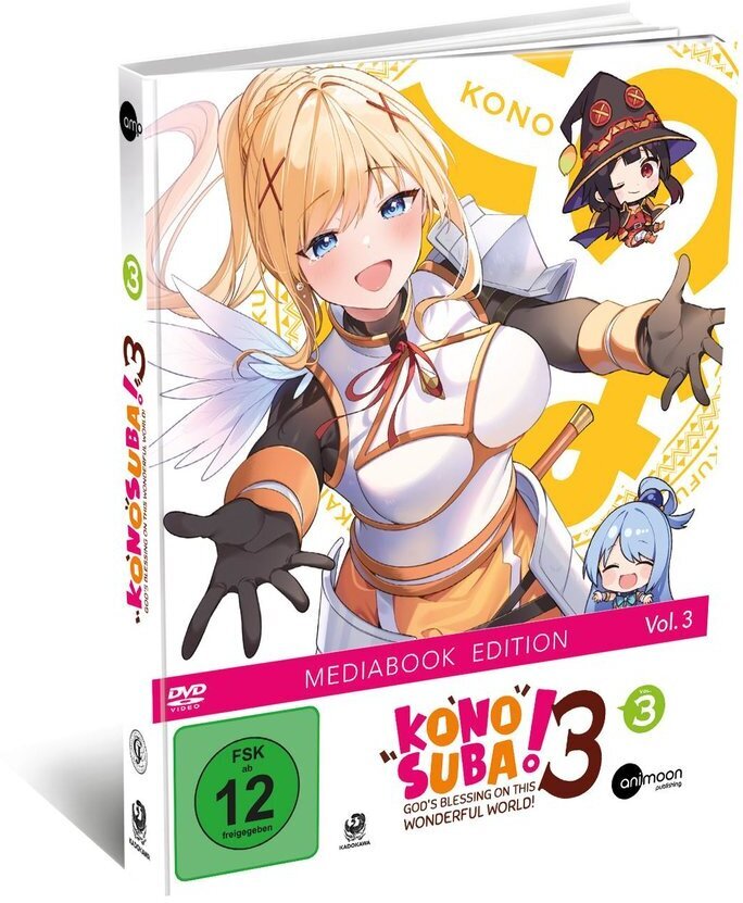 KonoSuba 3 - Staffel 3 - Vol. 3 Édition Limitée, Mediabook