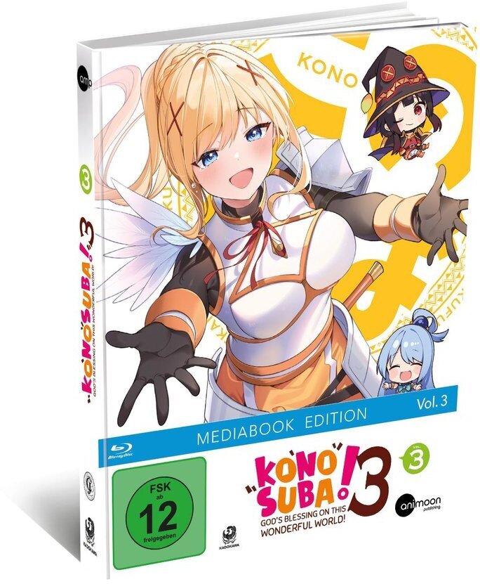 KonoSuba 3 - Staffel 3 - Vol. 3 Limited Edition, Mediabook
