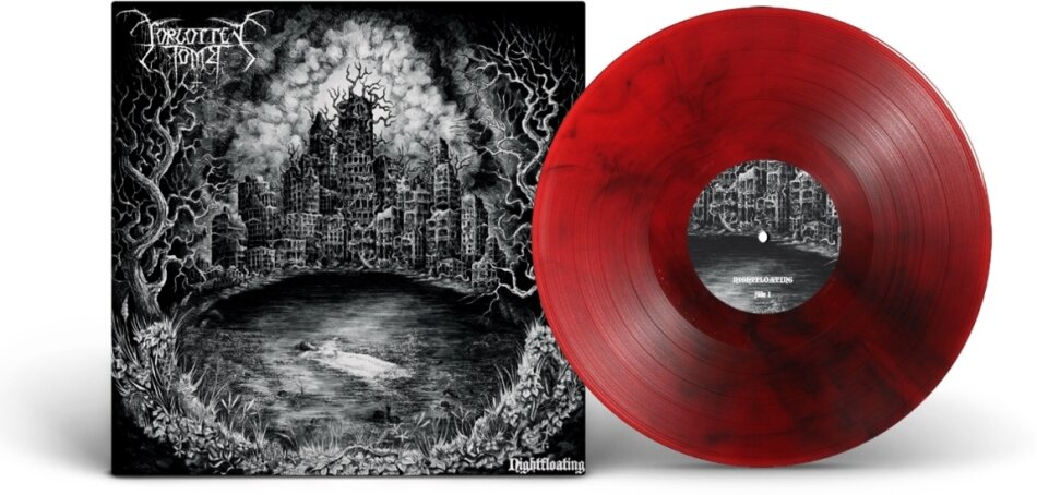 Forgotten Tomb - Nightfloating Red Smoked Vinyl, LP