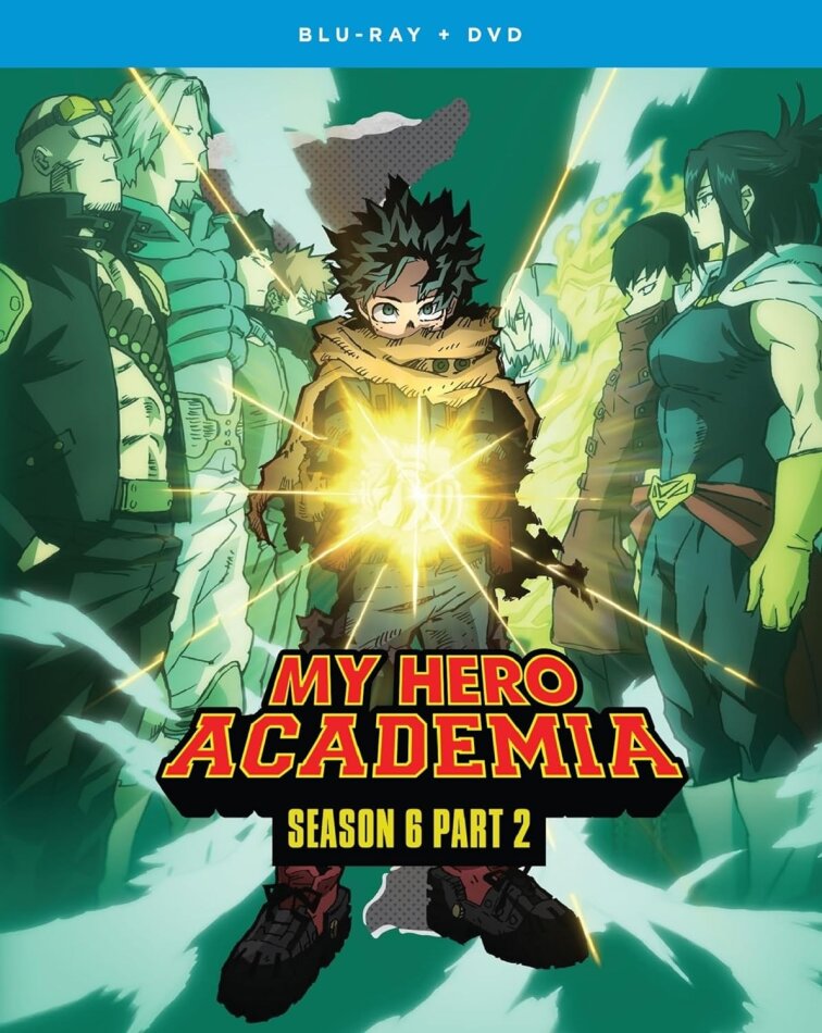 My Hero Academia - Season 6 - Part 2 2 Blu-rays + 2 DVDs