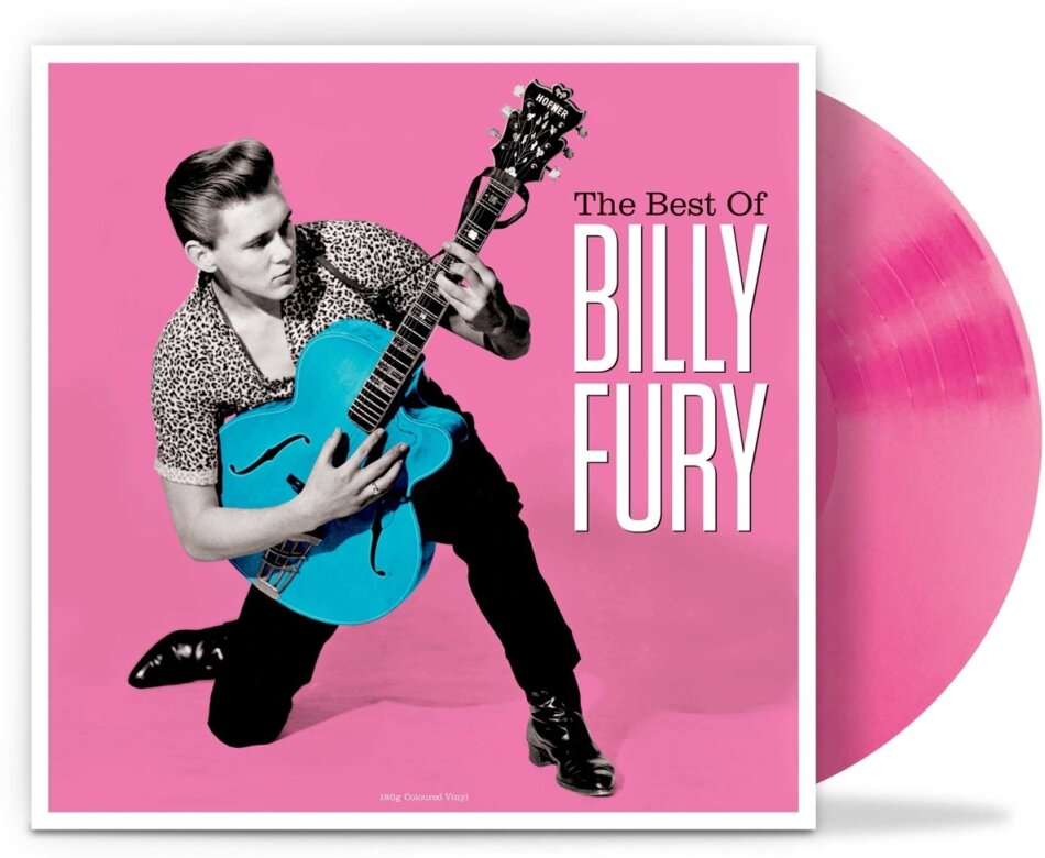 Billy Fury - The Best Of Not Now Records, Pink Vinyl, LP
