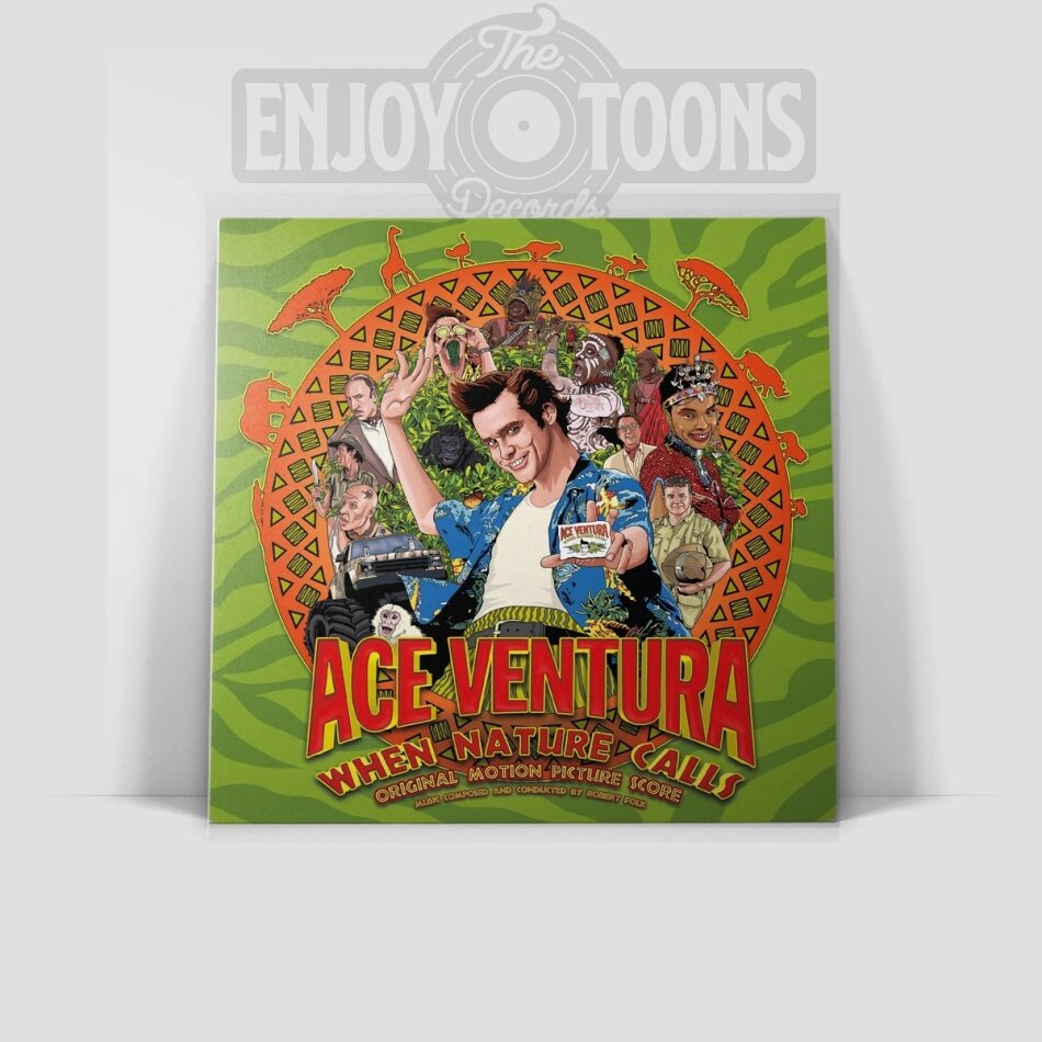 Robert Folk - Ace Ventura: When Nature Calls - OST Cloudy Green Vinyl, LP