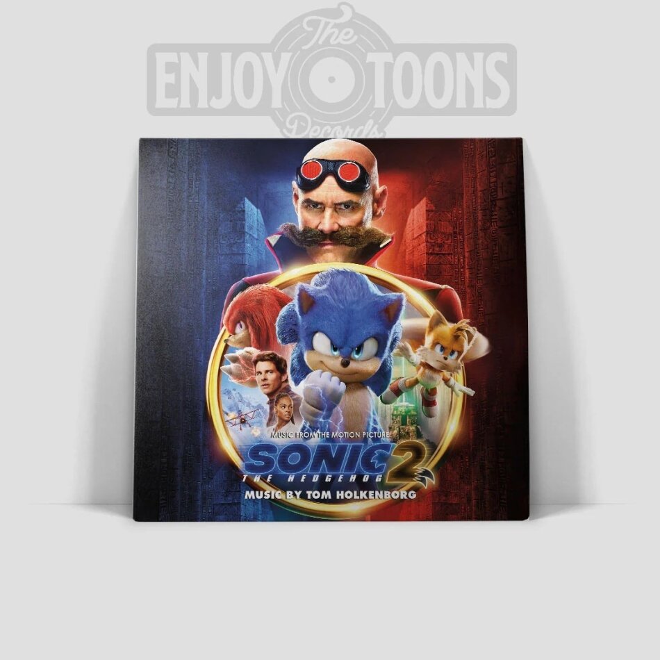 Tom Holkenborg (Junkie XL) - Sonic The Hedgehog 2 2024 Reissue, Enjoy The Ride, Red Blue Orange Vinyl, 2 LPs