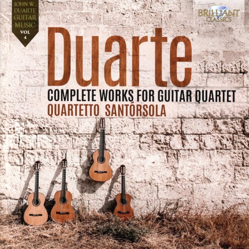 John William Duarte & Quartetto Santórsola - Complete Works For Guitar Quartet 2 CD