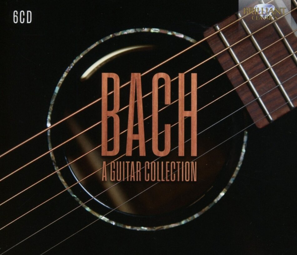 Luigi Attademo, Stefano Cardi, Jan Depreter, Francesco Teopini & Johann Sebastian Bach (1685-1750) - Guitar Collection 6 CDs