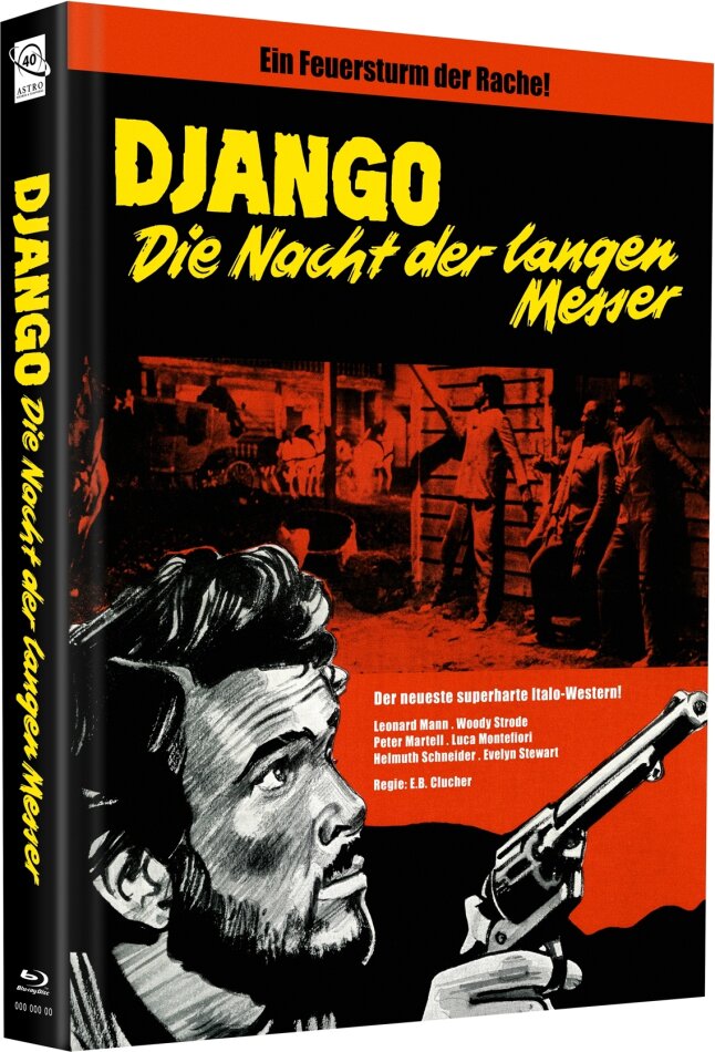 Django - Die Nacht der langen Messer (1970) Cover D, Limited Edition, Mediabook, Uncut, Blu-ray + DVD
