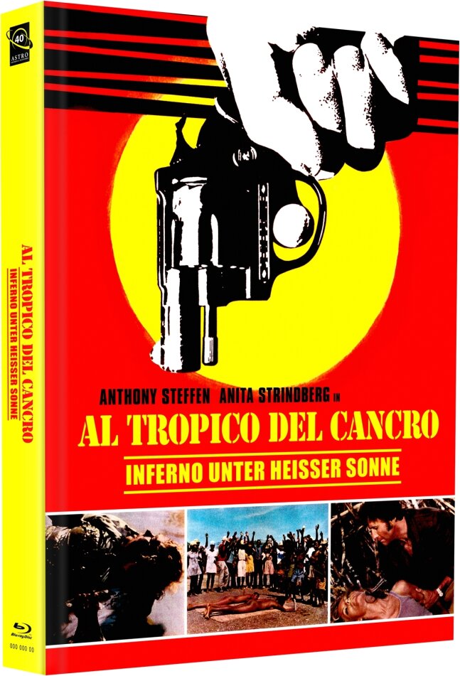 Al tropico del cancro - Inferno unter heisser Sonne (1972) Cover E, Edizione Limitata, Mediabook, Uncut, Blu-ray + DVD