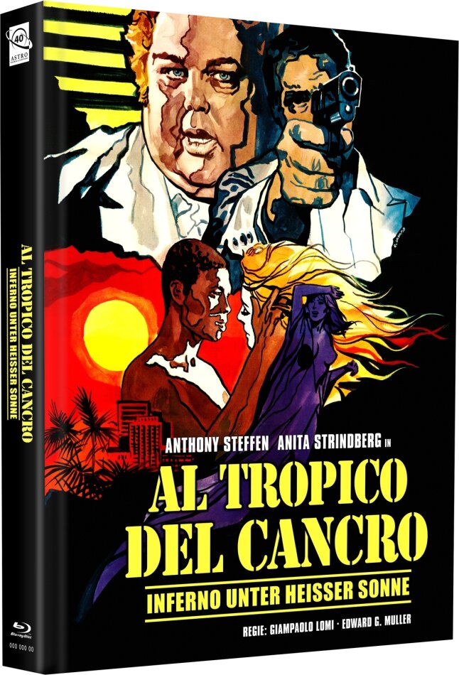 Al tropico del cancro - Inferno unter heisser Sonne (1972) Cover F, Edizione Limitata, Mediabook, Uncut, Blu-ray + DVD