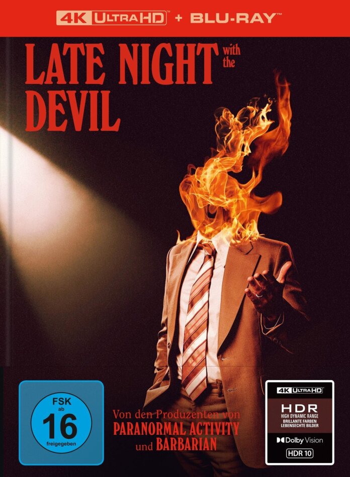 Late Night with the Devil (2023) Édition Collector Limitée, Mediabook, 4K Ultra HD + Blu-ray