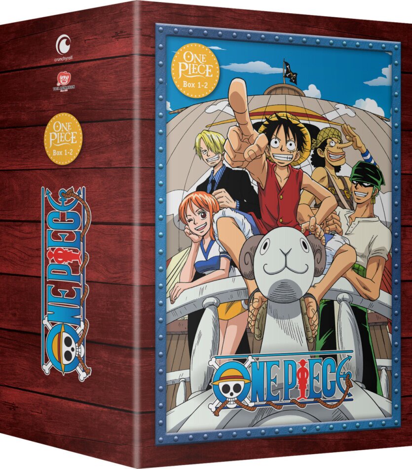One Piece - Box 1 & 2 Édition Limitée, 12 Blu-ray