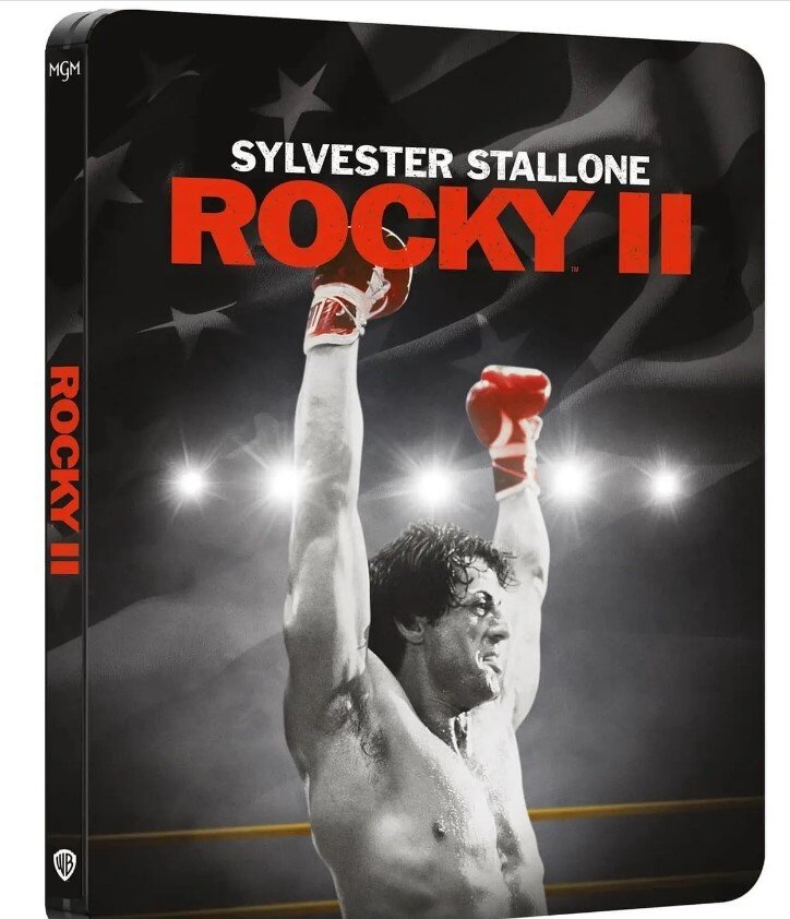 Rocky 2 (1979) Edizione Limitata, Steelbook, 4K Ultra HD + Blu-ray