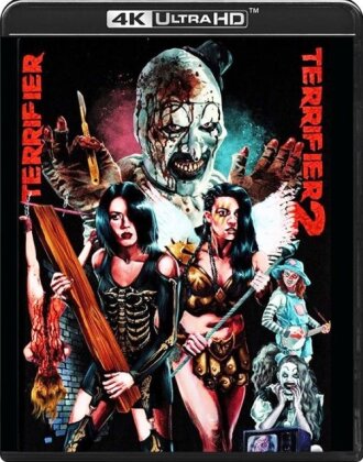 Terrifier 1 & 2 (Uncut, 4K Ultra HD + 2 Blu-rays)