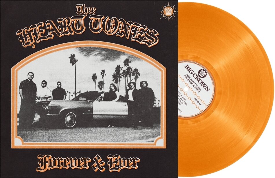 Thee Heart Tones - Forever & Ever Indies Only, Clear Orange Vinyl, LP