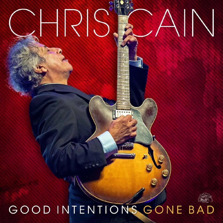 Chris Cain - Good Intentions Gone Bad Transparent Red Vinyl, LP