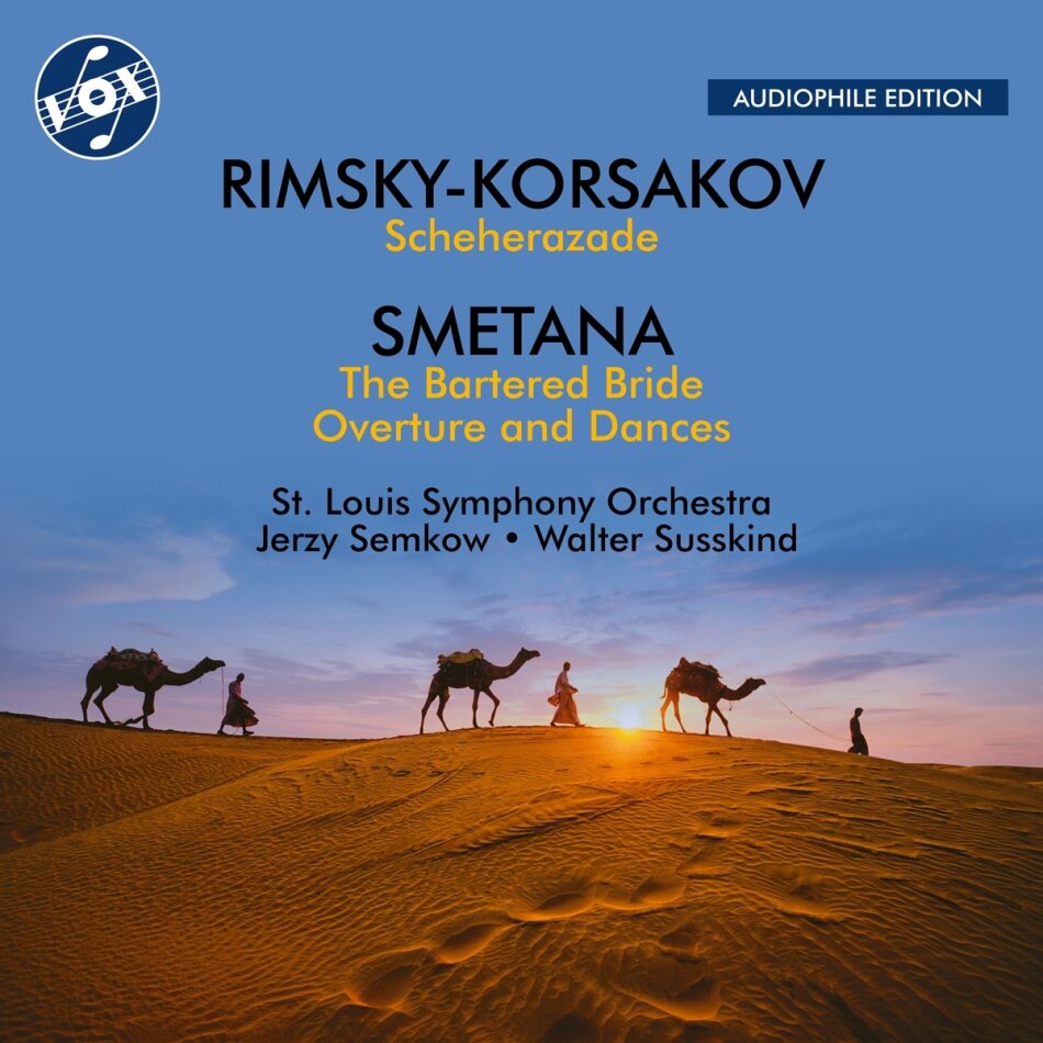 Nikolai Rimsky-Korssakoff (1844-1908), Friedrich Smetana (1824-1884), Jerzy Semkow, Walter Süsskind & St. Louis Symphony Orchestra - Rimsky-Korsakov: Scheherazade - Smetana: The Barte