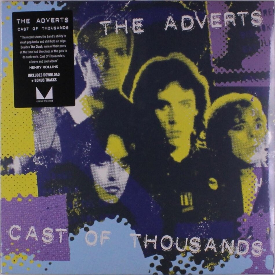 The Adverts - Cast Of Thousands 2024 Reissue, LP