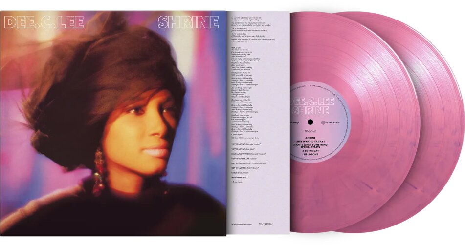 Dee C. Lee - Shrine 2024 Reissue, Music On Vinyl, Limited Edition, Purple/Pink Vinyl, 2 LPs