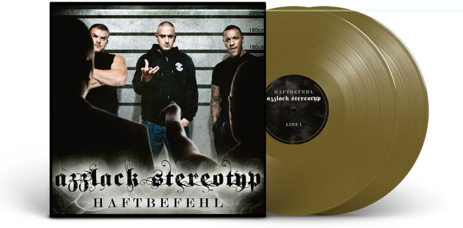 Haftbefehl - Azzlack Stereotyp 2024 Reissue, Limited Edition, Gold Vinyl, 2 LPs