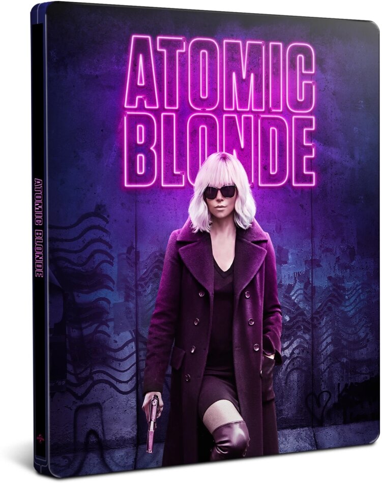 Atomic Blonde (2017) Limited Collector's Edition, Steelbook, 4K Ultra HD + Blu-ray