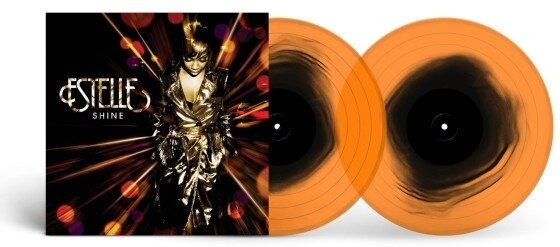 Estelle - Shine 2024 Reissue, Round Hill, Transparent Orange With Opaque Center Vinyl, LP