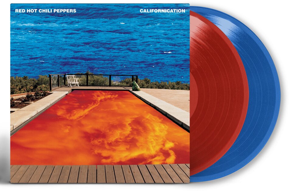 Red Hot Chili Peppers - Californication 2024 Reissue, Limited Edition, Red & Ocean Blue Vinyl, LP