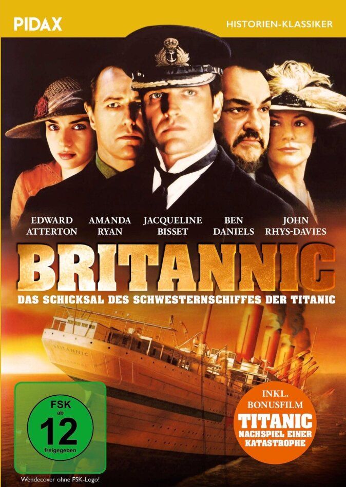 Britannic - Das Schicksal des Schwesternschiffes der Titanic (2000) Pidax Historien-Klassiker