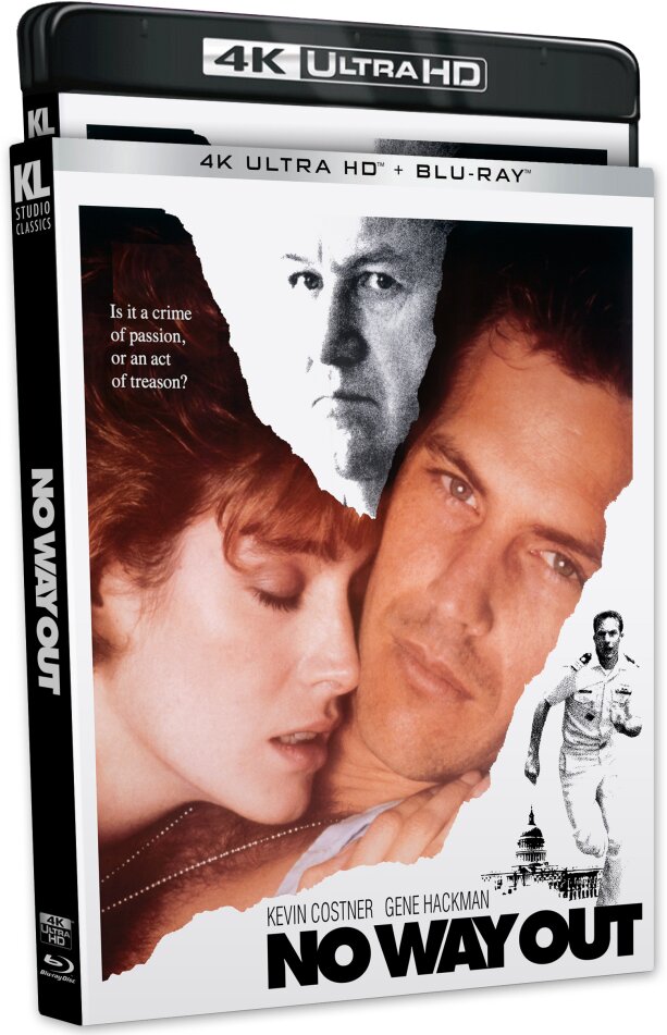 No Way Out (1987) Kino Lorber Studio Classics, 4K Ultra HD + Blu-ray