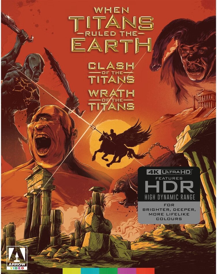 When Titans Ruled the Earth - Clash of the Titans (2010) / Wrath of the Titans (2012) Limited Edition, 2 4K Ultra HDs