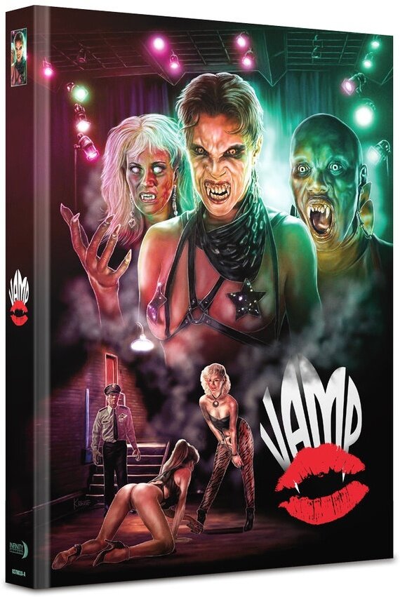 Vamp (1986) Cover A, Édition Limitée, Mediabook, Blu-ray + DVD