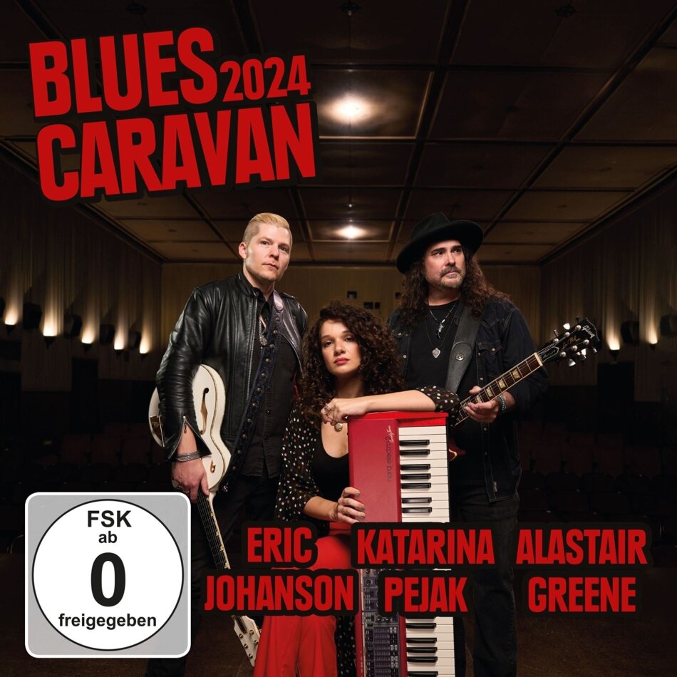 Eric Johanson, Katarina Pejak & Alastair Greene - Blues Caravan 2024 DVD + CD