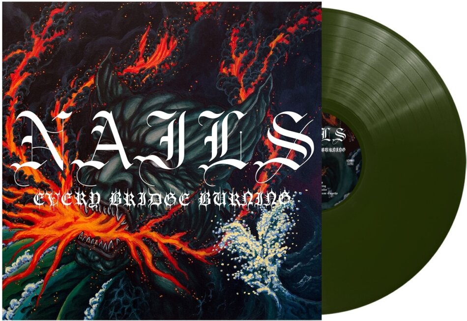Nails - Every Bridge Burning Transparent Forest Green Vinyl, LP