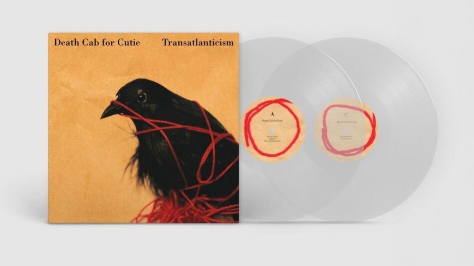 Death Cab For Cutie - Transatlanticism 2024 Reissue, 20th Anniversary Edition, Clear Vinyl, 2 LPs