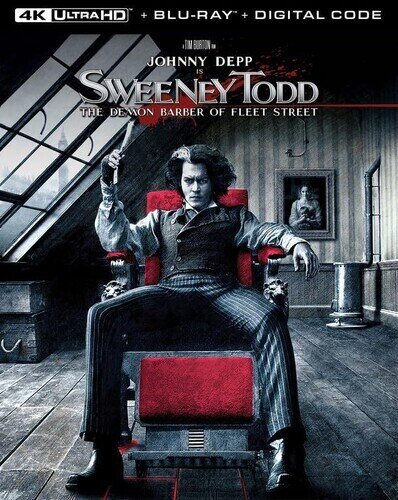Sweeney Todd - The Demon Barber of Fleet Street (2007) 4K Ultra HD + Blu-ray