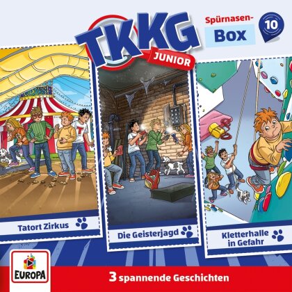 TKKG Junior - Sp&uuml;rnasen-Box 10 (Folgen 28, 29, 30) (3 CDs)