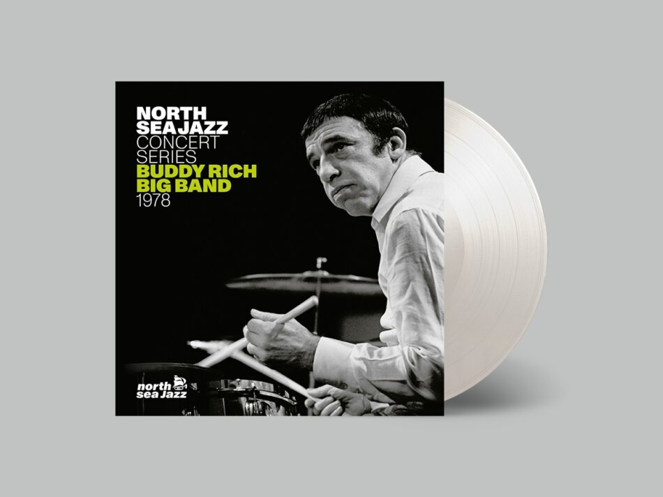 Buddy Rich - North Sea Jazz Concert Series - 1978 White Vinyl, LP