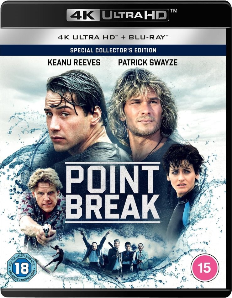 Point Break (1991) Édition Spéciale Collector, 4K Ultra HD + Blu-ray