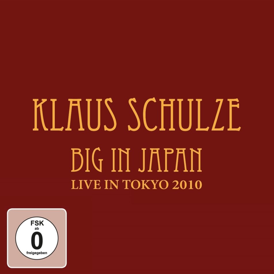 Klaus Schulze - Big In Japan European Edition, 2 CDs + DVD