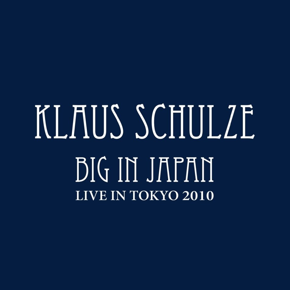 Klaus Schulze - Big In Japan US Version, 2 CDs + DVD